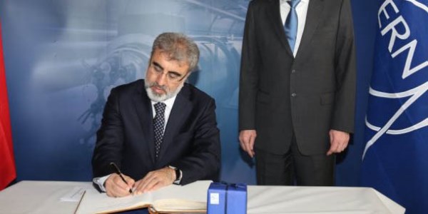 Trkiye, CERN ile ortak yelik anlamas imzalad