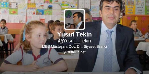 Yusuf Tekin'den memurlar.net'e teşekkür