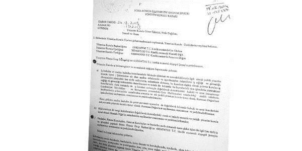 İşte kavgaya sebep olan yetki belgesi