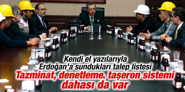 Somalı madencilerden Erdoğan'a talep listesi