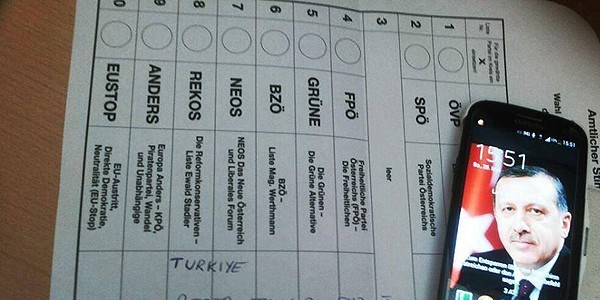 AP seçimlerinde Başbakan Erdoğan'a oy çıktı