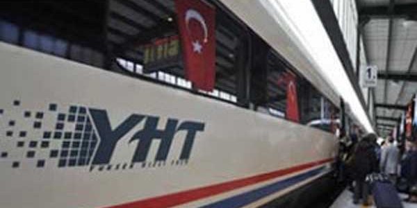 YHT'ye sabotaj test yapılırken gelmiş