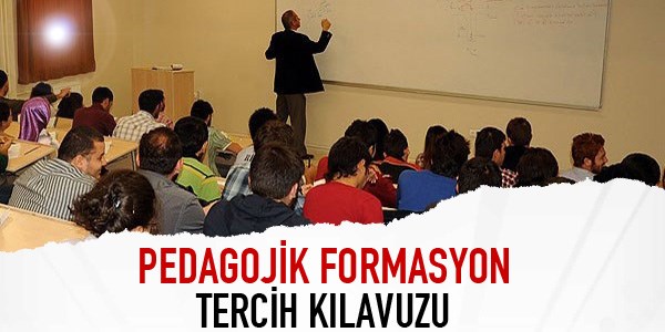 Pedagojik formasyon tercih klavuzu