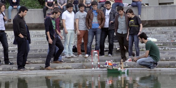 Kampüste 'insansız savaş gemileri' boy gösterdi