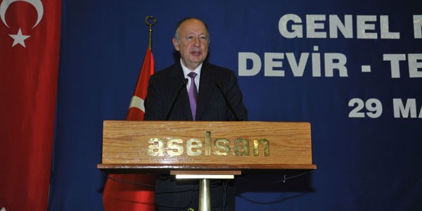 ASELSAN'da devir teslim töreni