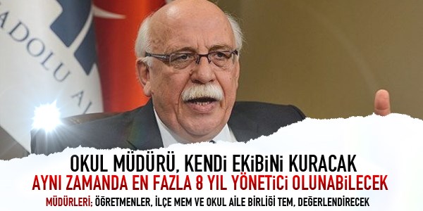 Okullara yeni yönetim modeli