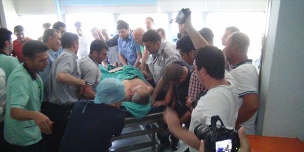 Ameliyatlık hastanın asansör çilesi