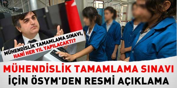 Teknik öğretmenler için mühendislik başvuruları başlıyor