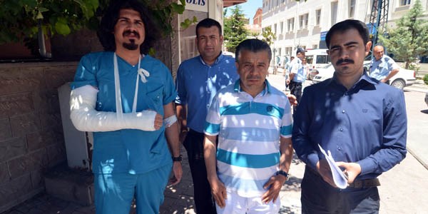 Hasta yakınının doktoru darp ettiği iddiası