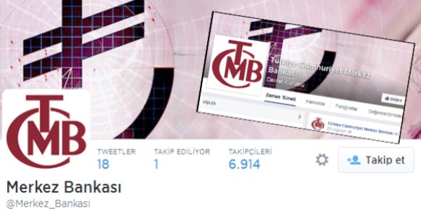 Merkez bankası sosyal medyayı aktif kullanacak