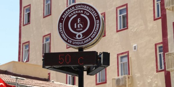 Şanlıurfa 50 dereceyi gördü!