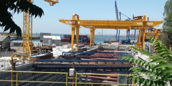Avrasya Tünel Projesi'nde çalışmalar sürüyor