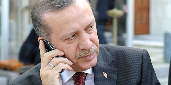 Erdoan'dan iller'e gemi olsun telefonu