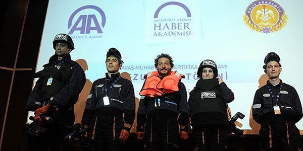 AA Savaş Muhabirliği 4. Dönem eğitimi