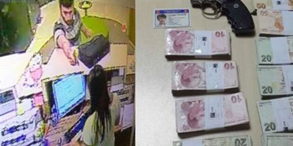 Banka soyguncusu üniversite öğrencisi çıktı