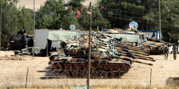 Türkiye sınırında IŞİD önlemi