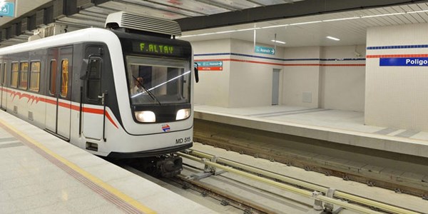 İzmir Metrosu'nda test heyecanı