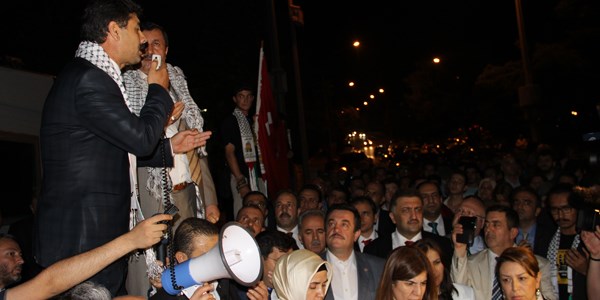 İsrail protestolarında, tarihte bir ilk