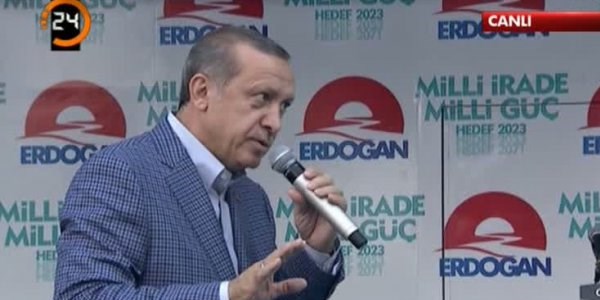 Erdoan: Bu alaklktr, namussuzluktur