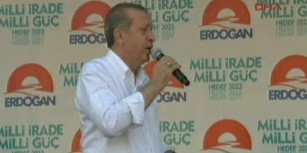 Erdoğan: Sen nasıl bir kadınsın ya!