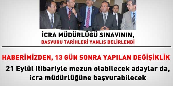 2014-İcra başvurusuna 'mezun' düzenlemesi