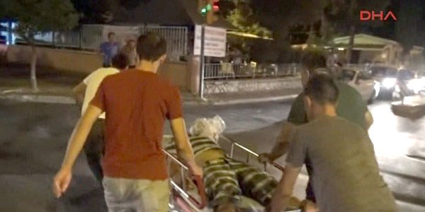 Ambulans gelmeyince iş başa düştü