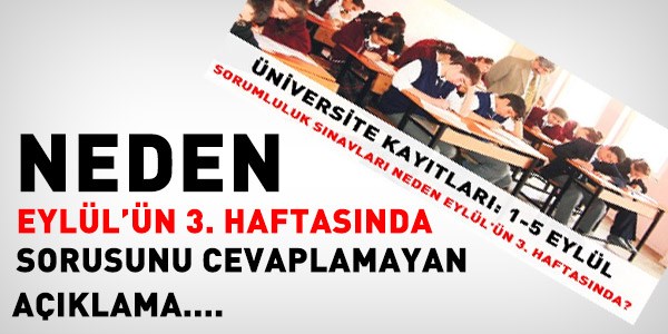 MEB'den, Eylül ayının 3. haftasındaki düzenlemeye açıklama