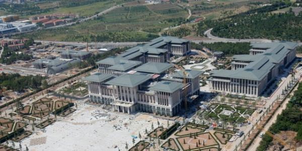 Erdoğan'dan yeni başbakanlık binasına ziyaret