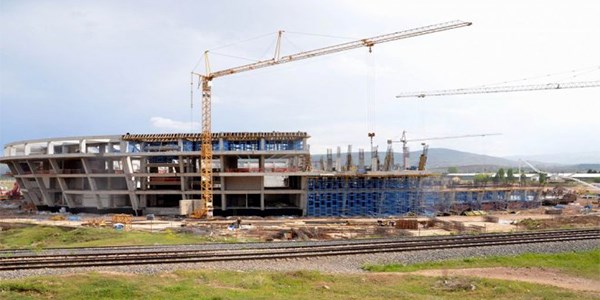 Türkiye'nin ilk ekolojik stadı yükseliyor