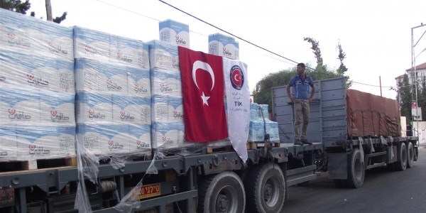 TİKA'dan Gazze'ye insani yardım