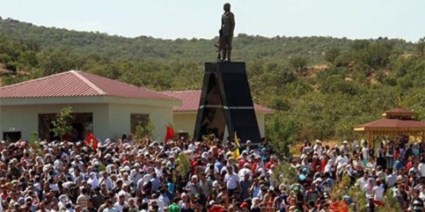 PKK heykeline müdahale: 1 ölü, 2 yaralı