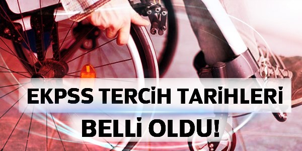 EKPSS tercih tarihleri belli oldu