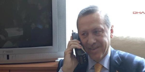 Erdoan'n youn telefon trafii