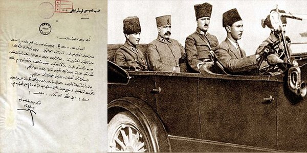 İşte, askerlik tarihimizdeki en meşhur emrin orijinali