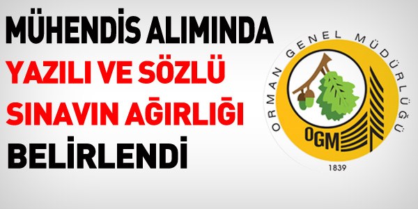 OGM, mühendis alımındaki sözlü sınavın ağırlığını belirledi