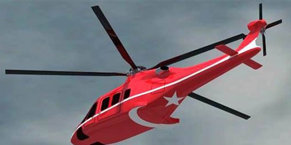 'Özgün Helikopter'in ilk görüntüsü