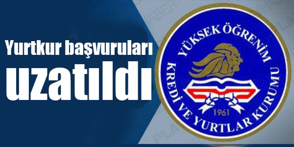 Özel yetenek ve lisansüstü yurt başvuruları uzatıldı