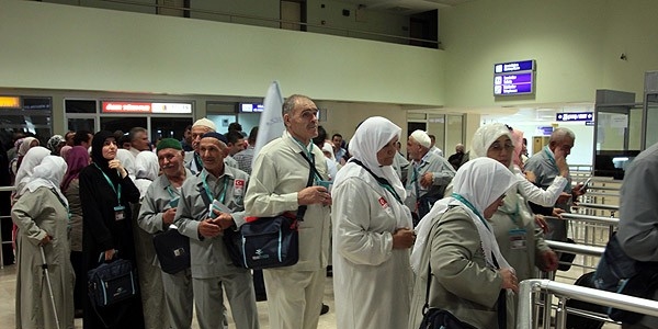 Hacı adaylarına maske uyarısı