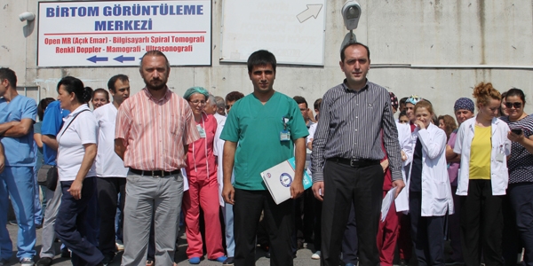 Doktora dayağa sendikalardan tepki