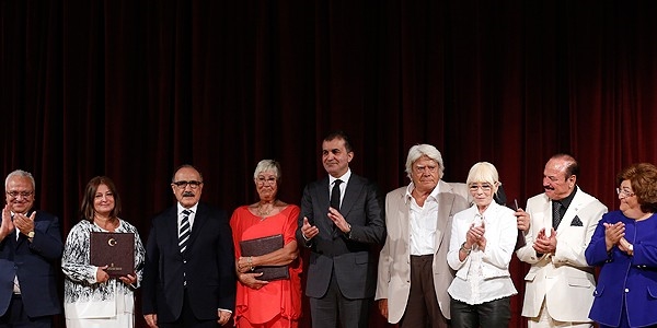Kültür Sanat Büyük Ödülleri sahiplerini buldu