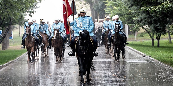 Çankaya Köşkü'nün süvarileri kapılarını açtı