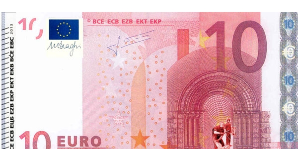 Yeni 10 Euro banknot tedavle giriyor