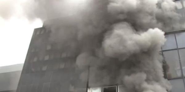 CNR Fuar Merkezi'nde yangın
