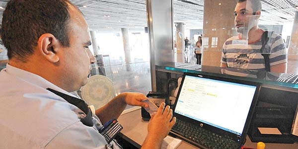 Biyometrik geçiş harç puluna takıldı
