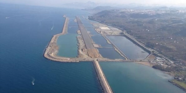 Denizdeki havalimanı, 15 Mart'ta açılıyor
