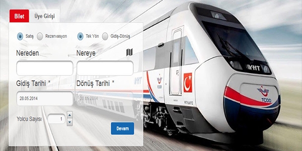 İnternetten alınan tren biletine yüzde 3 indirim