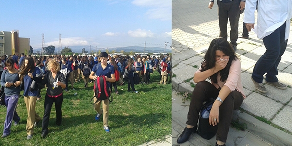 Kaynağı belirsiz koku, öğrencileri hastanelik etti