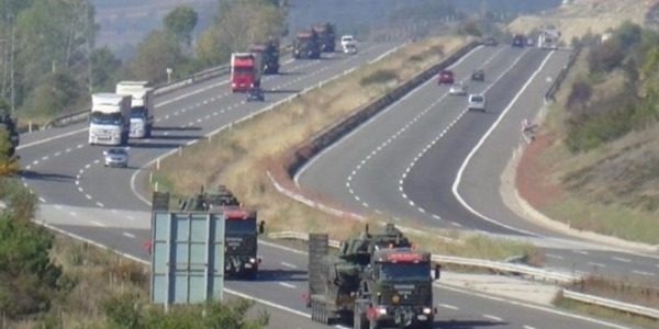 Sıfır noktasına tank sevkıyatı
