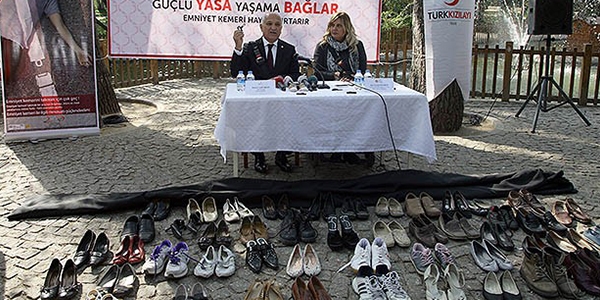 Kızılay 'Yol Güvenliği' projesiyle ölümlere dikkat çekti