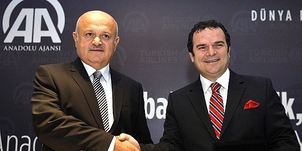 THY uçaklarında canlı haber yayını